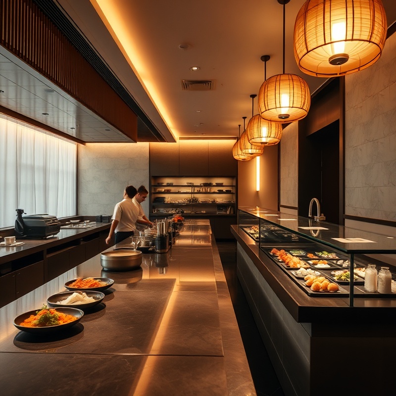 Sushi counter